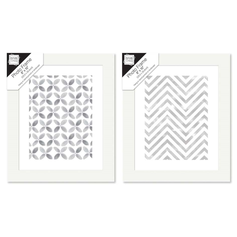 Photo Frames - White Basic - 8"x 10" (7940) - VISHCHIT