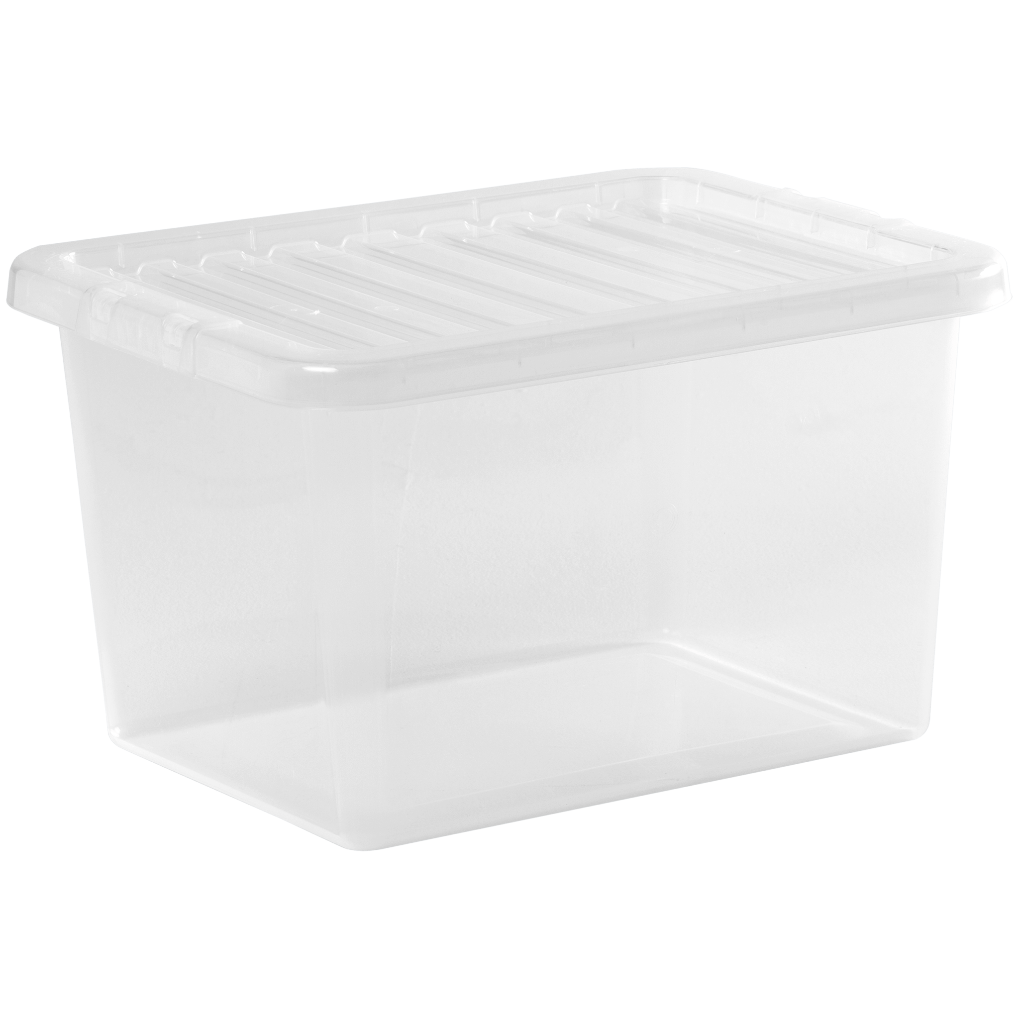 Crystal 25L Box & Lid Clear - VISHCHIT