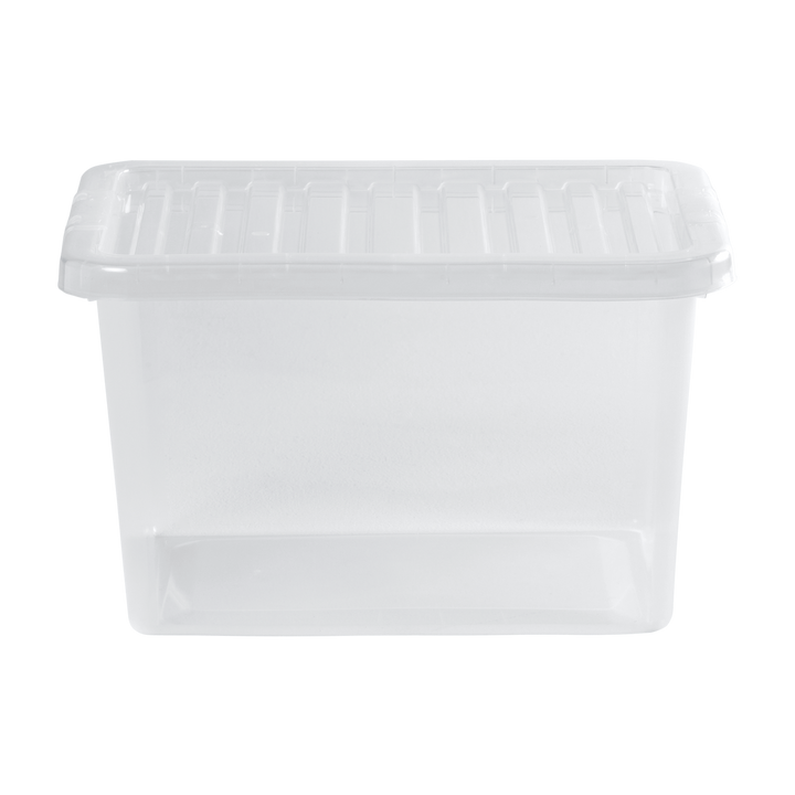 Crystal 25L Box & Lid Clear - VISHCHIT