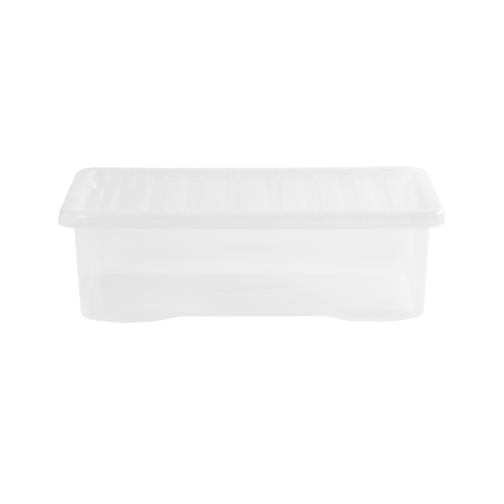 Crystal 32L U/bed Box & Lid Clear - VISHCHIT