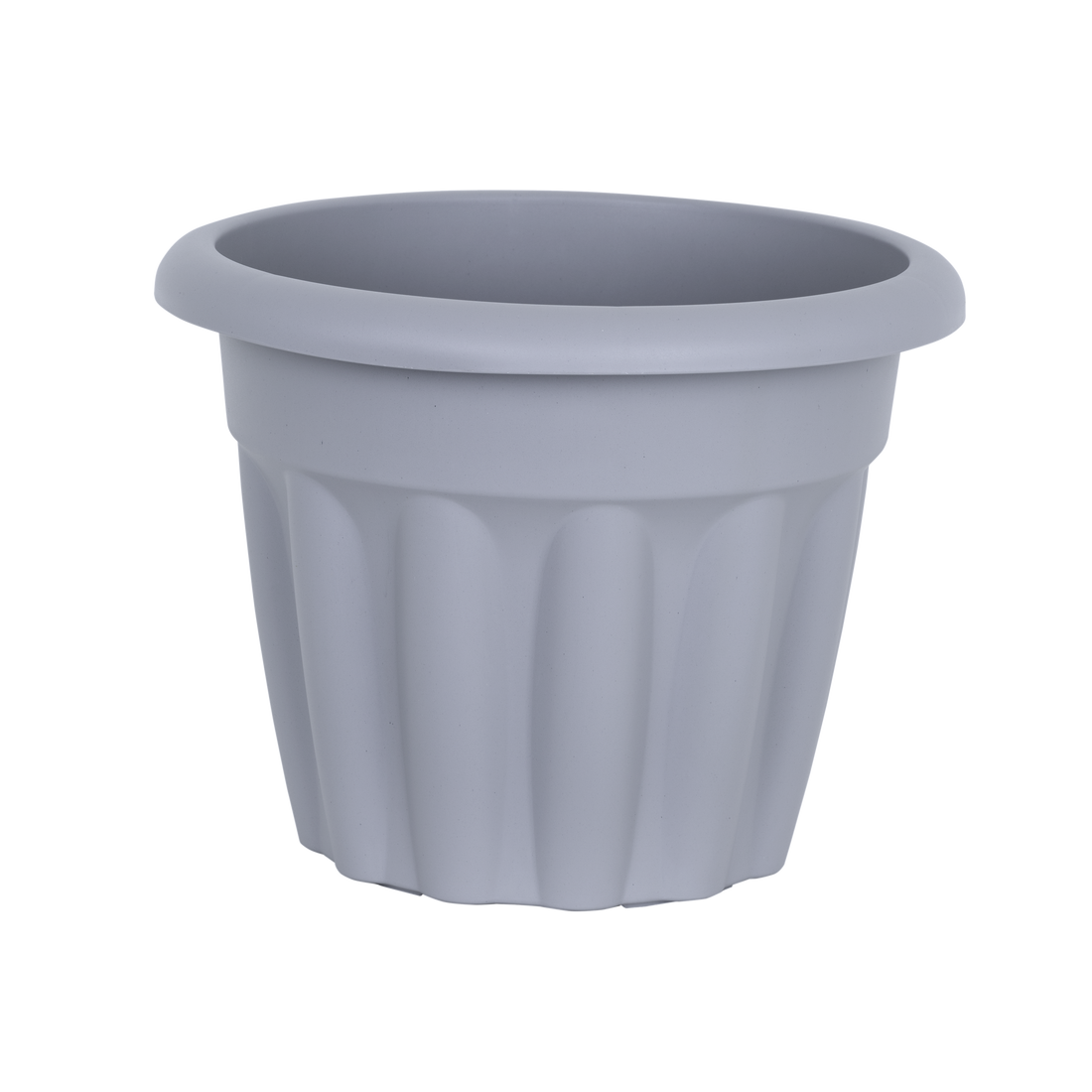 Vista 33cm Round Planter Upcycled Grey (446520)