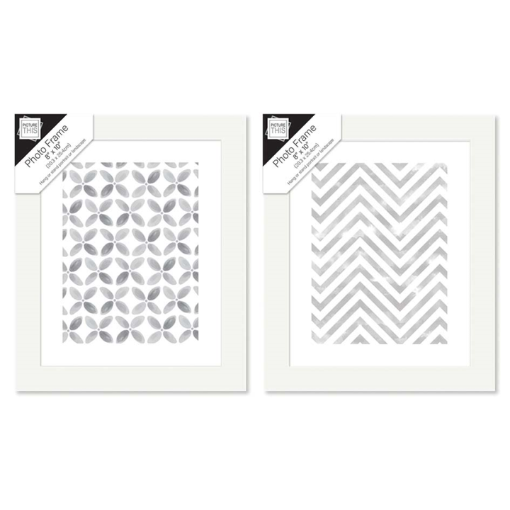 Photo Frames - White Basic - 8"x 10" (7940) - VISHCHIT