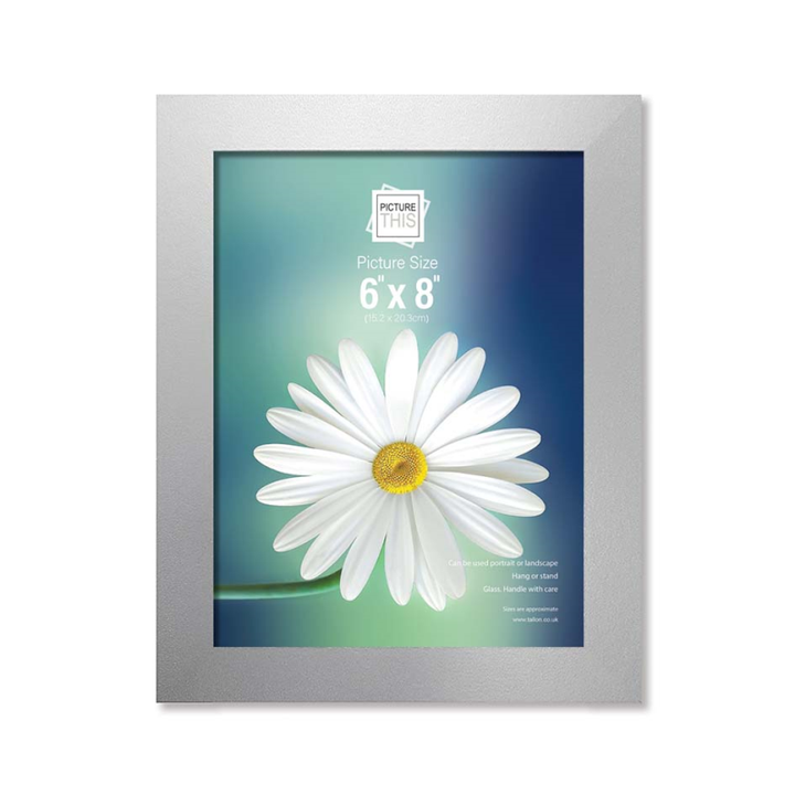 Photo Frames - Silver Basic - 6"x 8" (7951) - VISHCHIT