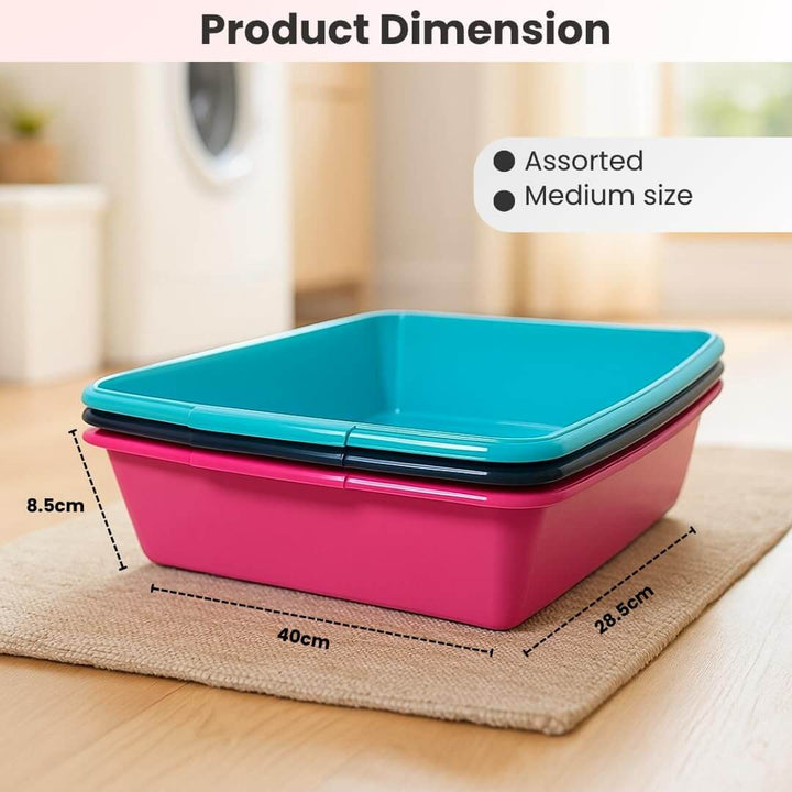 cat litter trays multi colors dimensions